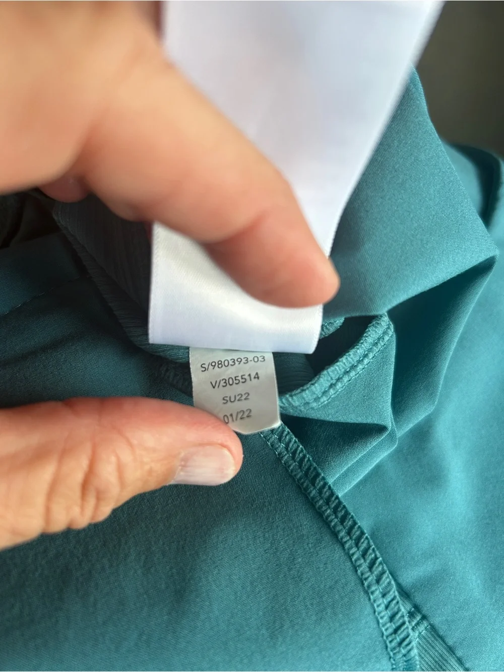 Athleta Brooklyn Mid-rise 4” inseam. Shorts, multiple sizes, Teal Sz 18 - Picture 7 of 11